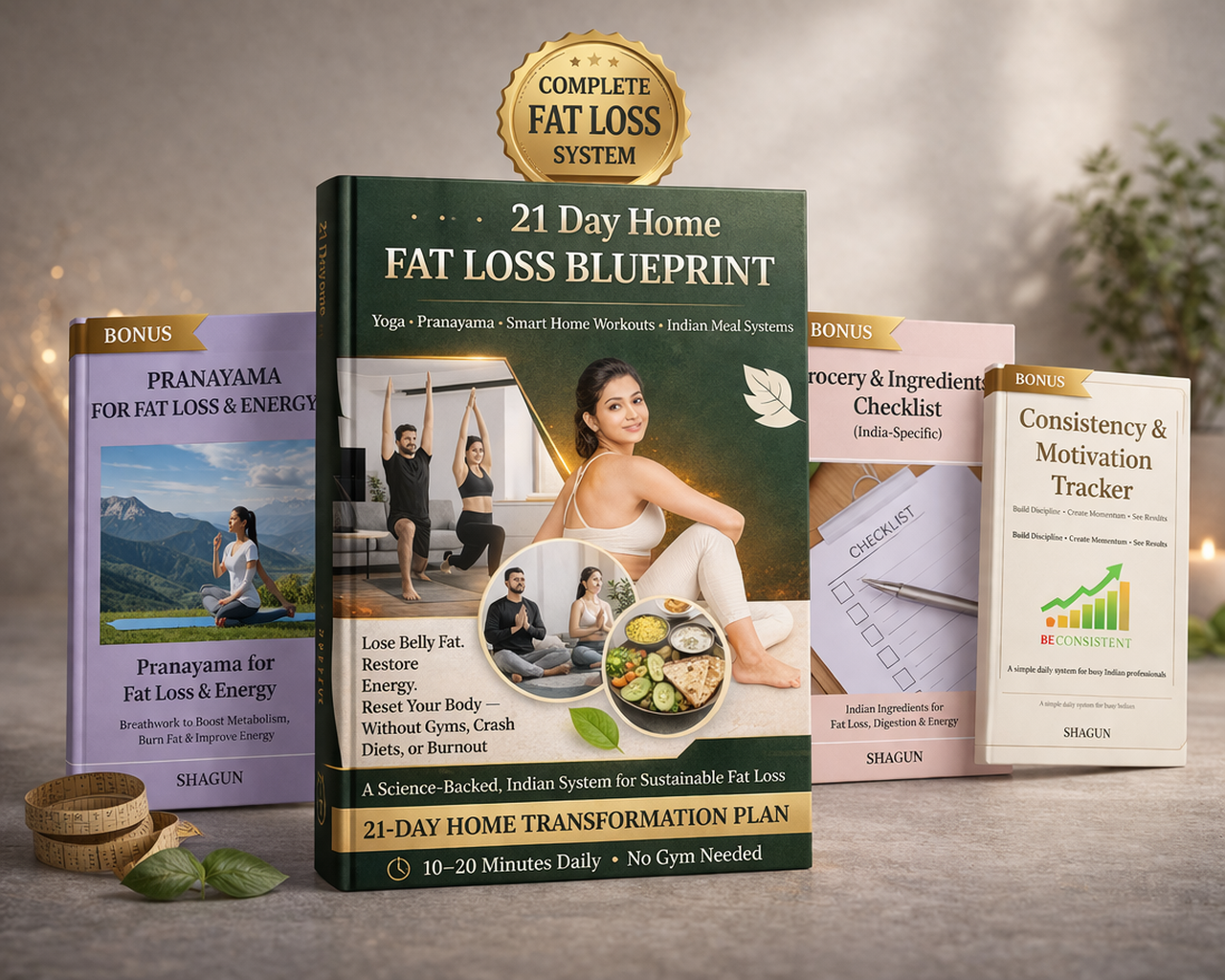 Complete fat loss bundle mockup